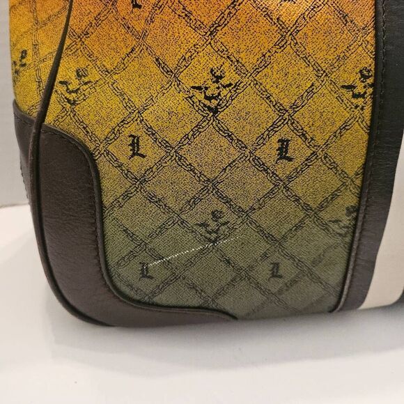 L.A.M.B Gwen Stefani Rasta Ombre Luxury Designer Shoulder Handbag - Picture 9 of 11